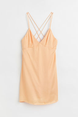 Vestido de sat?n
