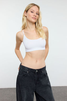 TRENDYOLMILLA Cok Renkli 3lu Paket Seamless/Dikissiz Balensiz Kaps?z Orme Bralette Sutyen THMAW25SU00020  фото 3