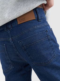 Джинсы зауженные Темно-синие - Bungly фото 7