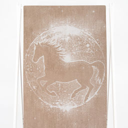 Полотенце махровое 6с102.511ж2 Астроконь(лен3) 67х150см