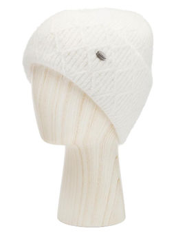 Шапка жен. анг+нейл LB-A53052 white