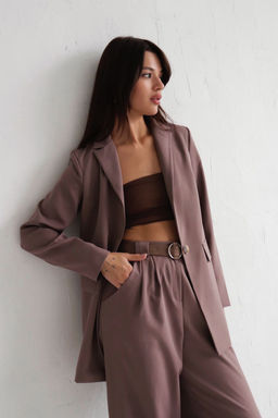 Жакет удлинённый с английским воротником - Martichelli фото 167