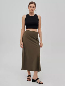 Юбка миди из вискозы - Mollis фото 3