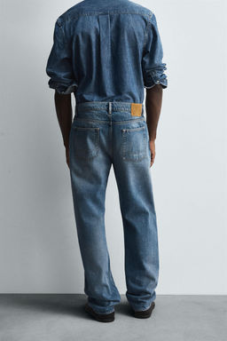 RELAXED FIT LIMITED EDITION JEANS - Zara фото 3
