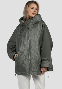 04-3001 Куртка женская демисезонная (Холлофайбер 100) - El podio фото 15