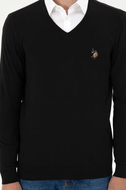 Мужской черный базовый свитер Неожиданная скидка в корзине - U.s. polo assn фото 6