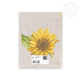 Полотенце кухонное из рогожки "Подсолнухи" 50х70/1 шт. - 50*70 Полотенца из рогожки