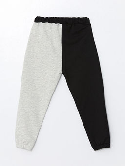 Beli Lastikli Be?ikta? Bask?l? Erkek ?ocuk Jogger E?ofman Alt? - Waikiki фото 2