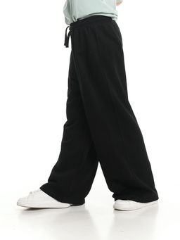 Брюки с лампасом для девочки 22-7697 черный - Mini maxi фото 10