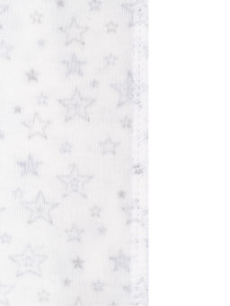 Ползункиштанишки молочные с принтом серые звезды