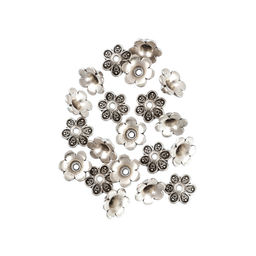 Zlatka Розетка для бус MFR-10 8 мм 20 шт 01 под античное серебро