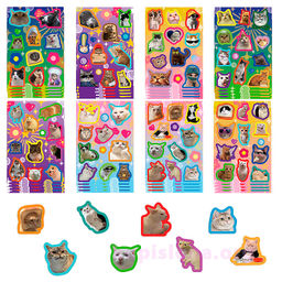 Набор наклеек Cats wonderful world