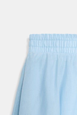 FALDA MIDI CAPA / Azul pastel - Zara фото 9