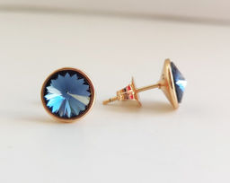 Серьги с кристаллами Swarovski