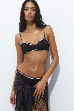 Top de bikini acolchado - H&m фото 4