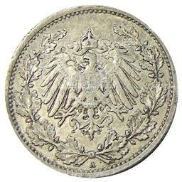 1/2 марки 1906 года A Германия