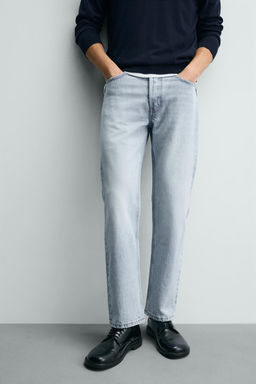 JEANS REGULAR FIT / Azul claro - Zara фото 5