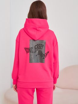 Джемпер из футера с молниями по бокам - Stilla фото 4