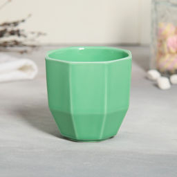 Чайная пара керамическая «Лаванда»: кружка 200 мл, блюдце 13 см