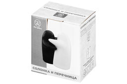 Набор д/специй 2 пр. 7,5*5*8 см Черно-белые - Elan gallery фото 12