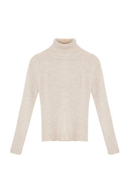 Kahverengi Basic Bal?kc? Yaka Triko Kazak TWOAW21KZ1279 - Trendyolmilla фото 39