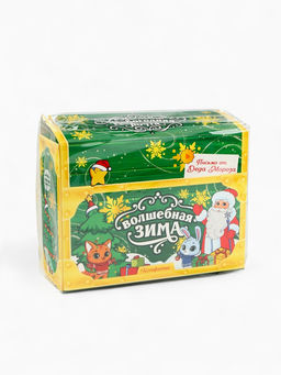 Детский сладкий новогодний подарок Волшебная зима: конфеты 300 г, письмо от Деда Мороза