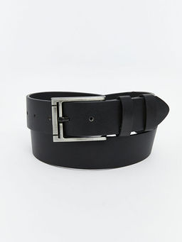 Deri G?r?n?ml? Erkek Kemer