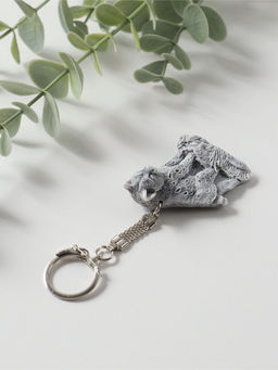 Брелок "Рысь" (барельеф), 4,8см