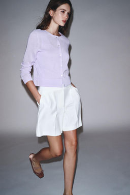 FINE KNIT CARDIGAN - Zara фото 3