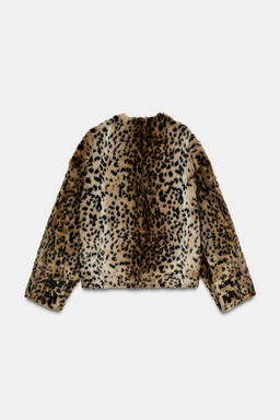 ZW COLLECTION ANIMAL PRINT JACKET - Zara фото 9