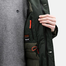Куртки Timberland Parka Scar Ridge зеленая  фото 7