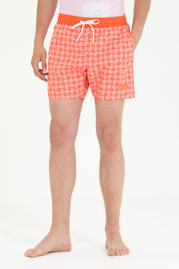 U. S. Polo Assn Мужские оранжевые шорты для плавания - U.s. polo assn фото 12