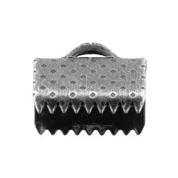 Zlatka Концевик FMK-E01 10 х 7 мм 5 х 6 шт 03 под античное серебро