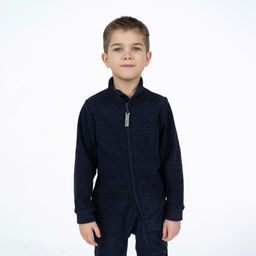 Комбинезон детский флисовый темносиний