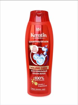 БелорэкБР Keratin program Шампунь-объем Volume Care Максимальный объем волос, 400 мл