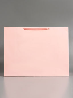 Пакет подарочный ламинированный горизонтальный «Розовый», XXL 61×46×20 см