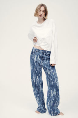 Straight Low Waist Jeans - H&m фото 2