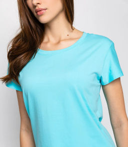 Футболка #КТ904 (1), голубой