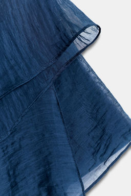 CAMISA PA?UELO ZW COLLECTION / Azul - Zara фото 7