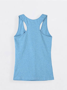 CONTE Майка BASIC LM 646 голубой меланж - Conte elegant фото 2