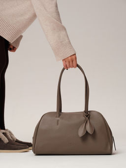 Кожаная сумка Petal DBR 31338 таупе  фото 8