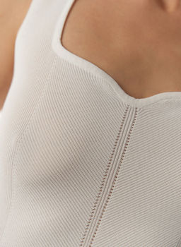 Conso/KM 230730 - white Топ женский фото 2