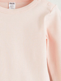 Bisiklet Yaka K?z Bebek ??t??tl? Body