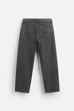 RELAXED STRAIGHT-LEG JEANS - Zara фото 7