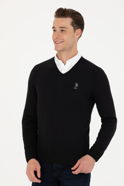 Мужской черный базовый свитер Неожиданная скидка в корзине - U.s. polo assn фото 10
