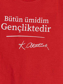 Atat?rk Bask?l? Erkek ?ocuk Ti??rt