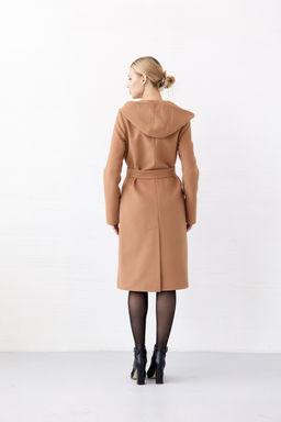 Пальто женское демисезонное 25020 (черно-белый) - Kankan фото 10