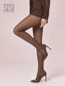 POIS ALL OVER 40 (крупный горошек) (60/5)! - moka - Sisi фото 3