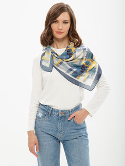 Платок жен. виск+шелк 100х100 LBL34-064-19