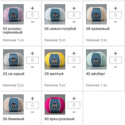 Цена за 5 мотков пряжи ПУХ НОРКИ - Artland фото 2